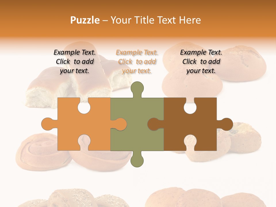 Brown Yeast Bagels PowerPoint Template