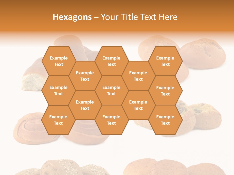 Brown Yeast Bagels PowerPoint Template