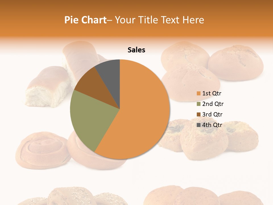 Brown Yeast Bagels PowerPoint Template