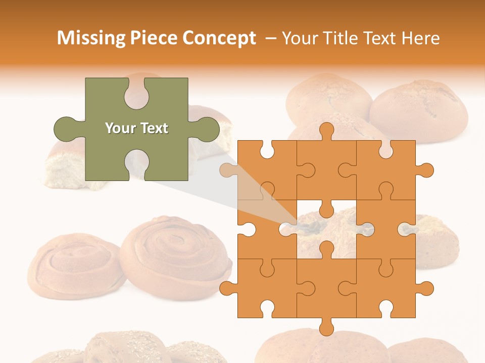 Brown Yeast Bagels PowerPoint Template