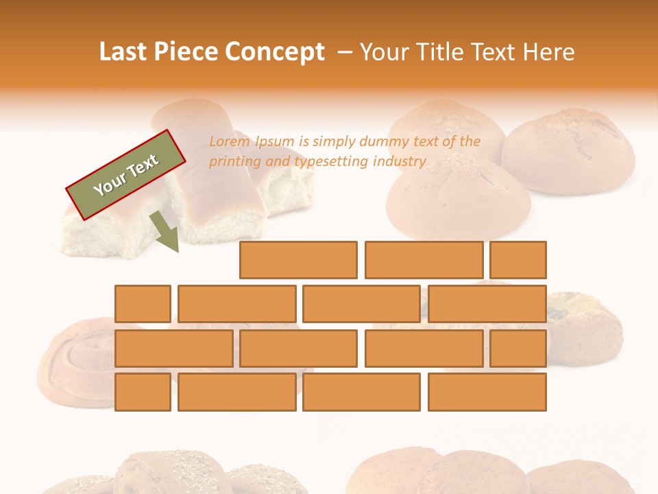 Brown Yeast Bagels PowerPoint Template