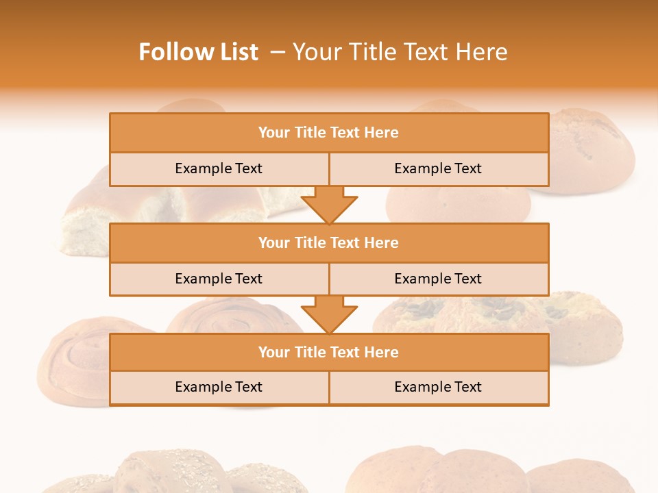 Brown Yeast Bagels PowerPoint Template
