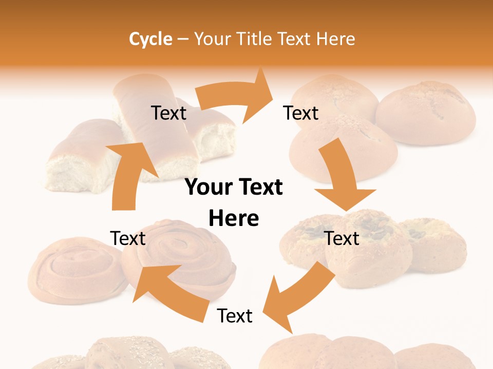 Brown Yeast Bagels PowerPoint Template