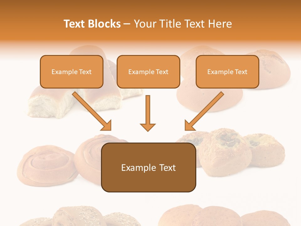 Brown Yeast Bagels PowerPoint Template