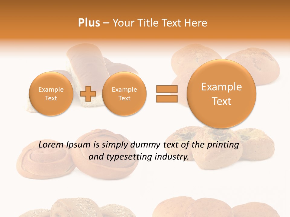 Brown Yeast Bagels PowerPoint Template