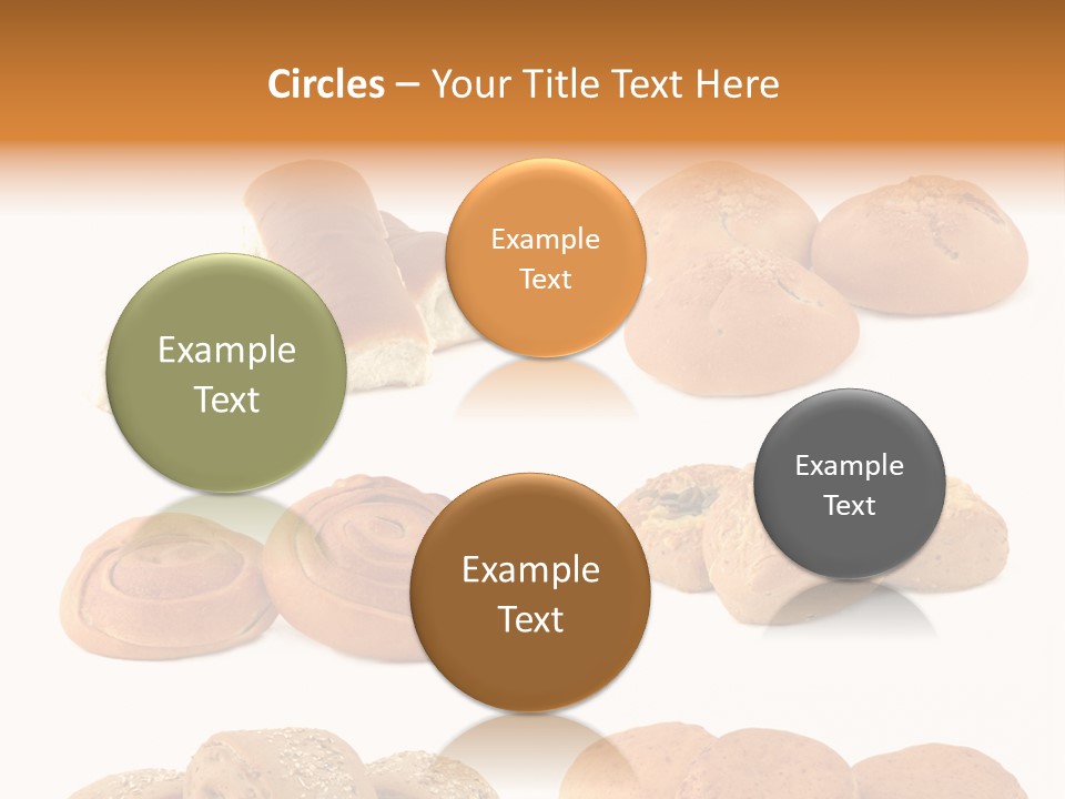 Brown Yeast Bagels PowerPoint Template
