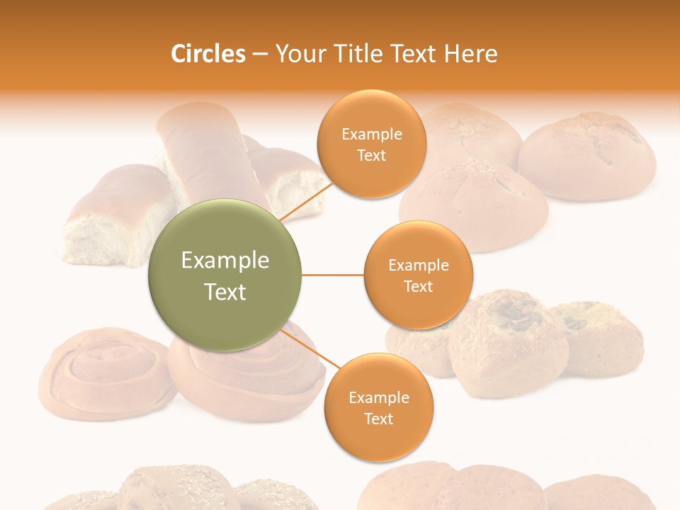 Brown Yeast Bagels PowerPoint Template