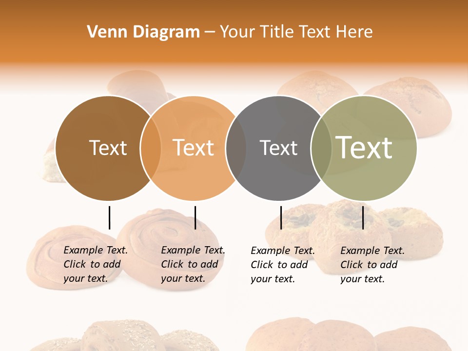 Brown Yeast Bagels PowerPoint Template