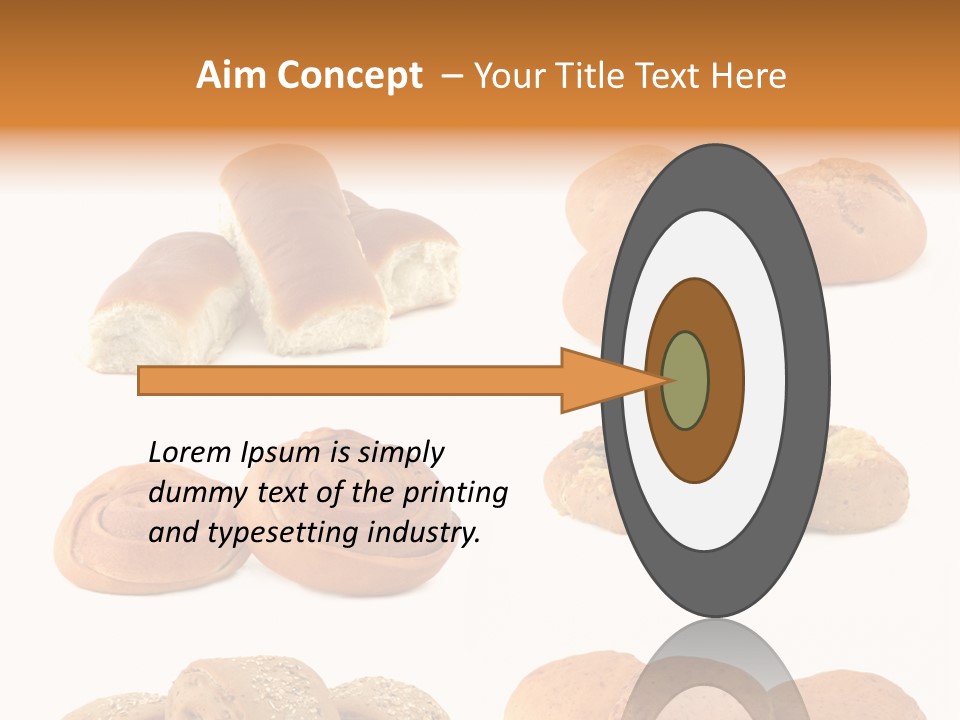 Brown Yeast Bagels PowerPoint Template