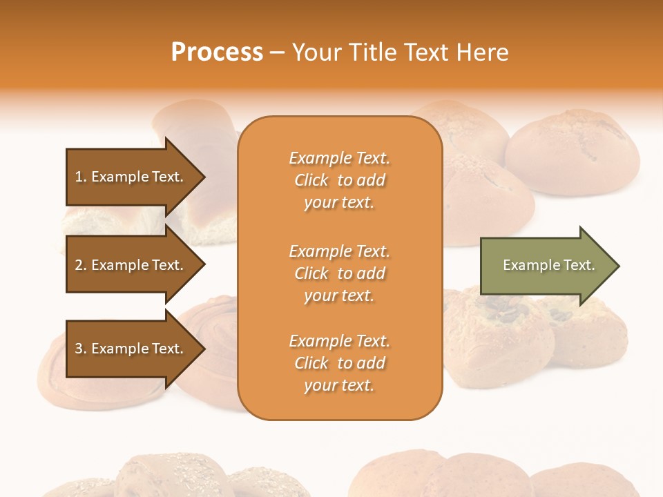 Brown Yeast Bagels PowerPoint Template