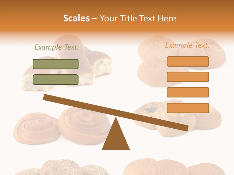 Brown Yeast Bagels PowerPoint Template