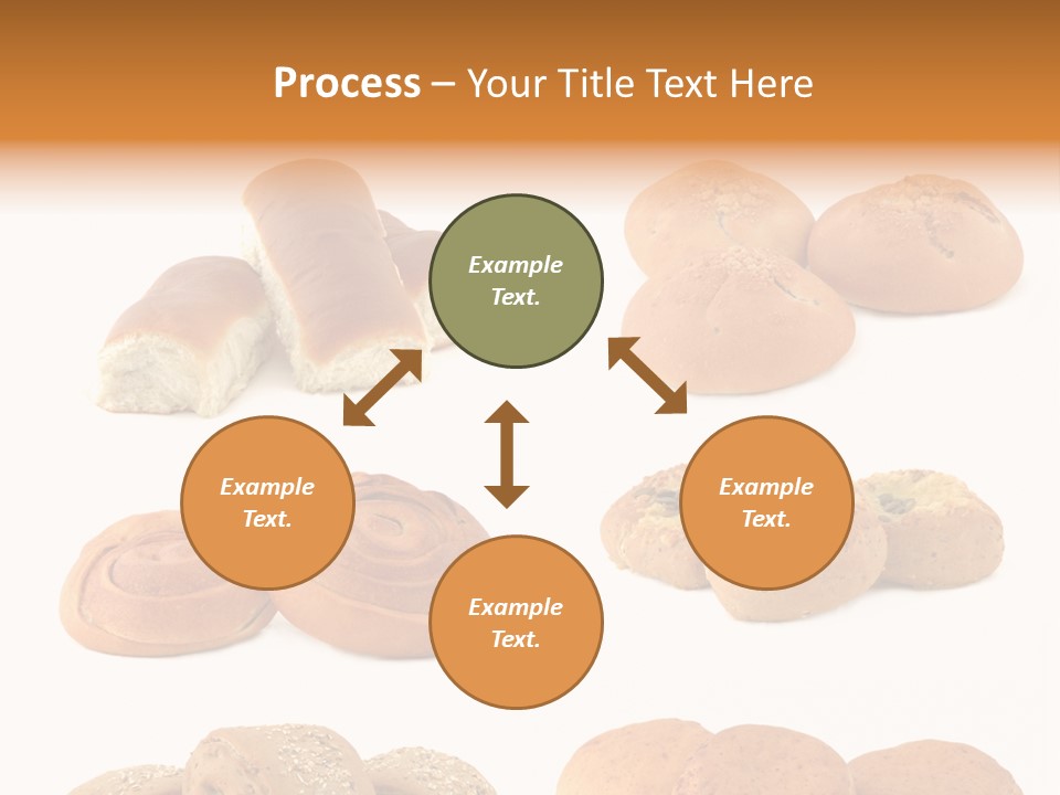 Brown Yeast Bagels PowerPoint Template