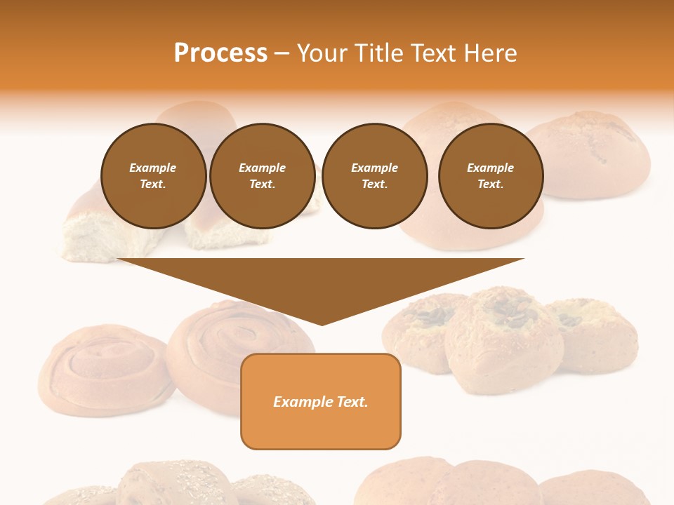 Brown Yeast Bagels PowerPoint Template