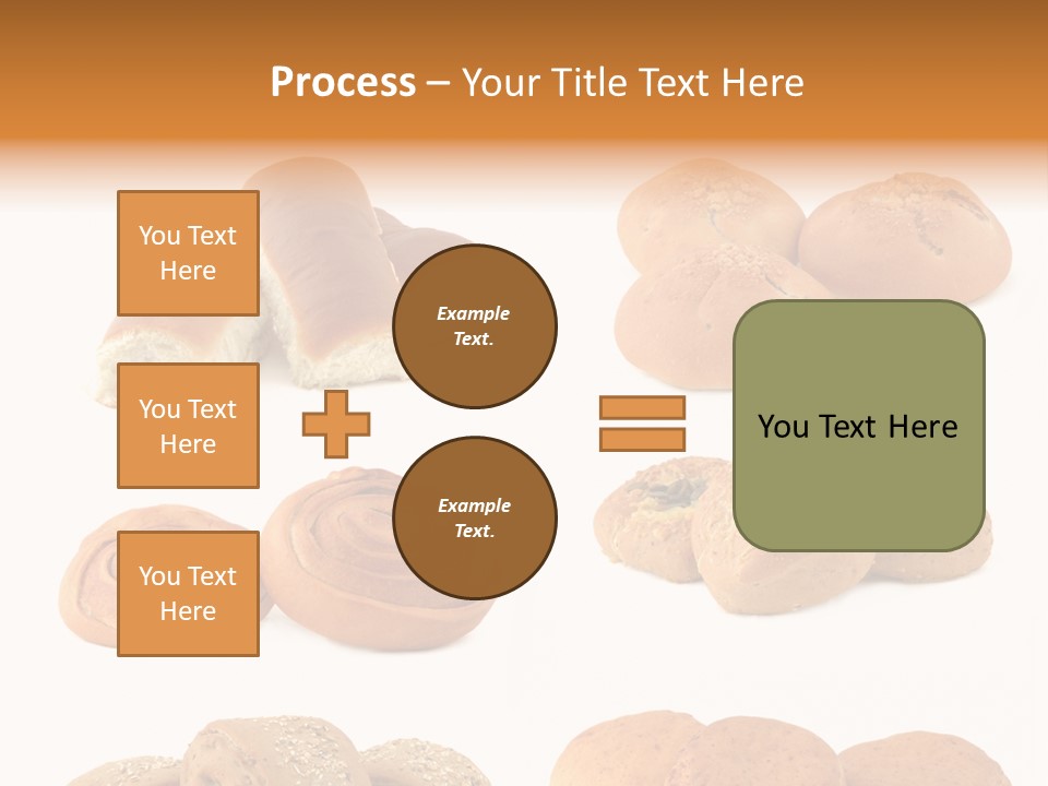 Brown Yeast Bagels PowerPoint Template
