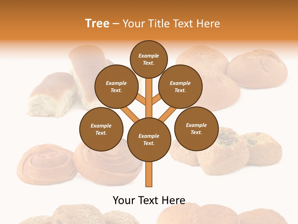Brown Yeast Bagels PowerPoint Template