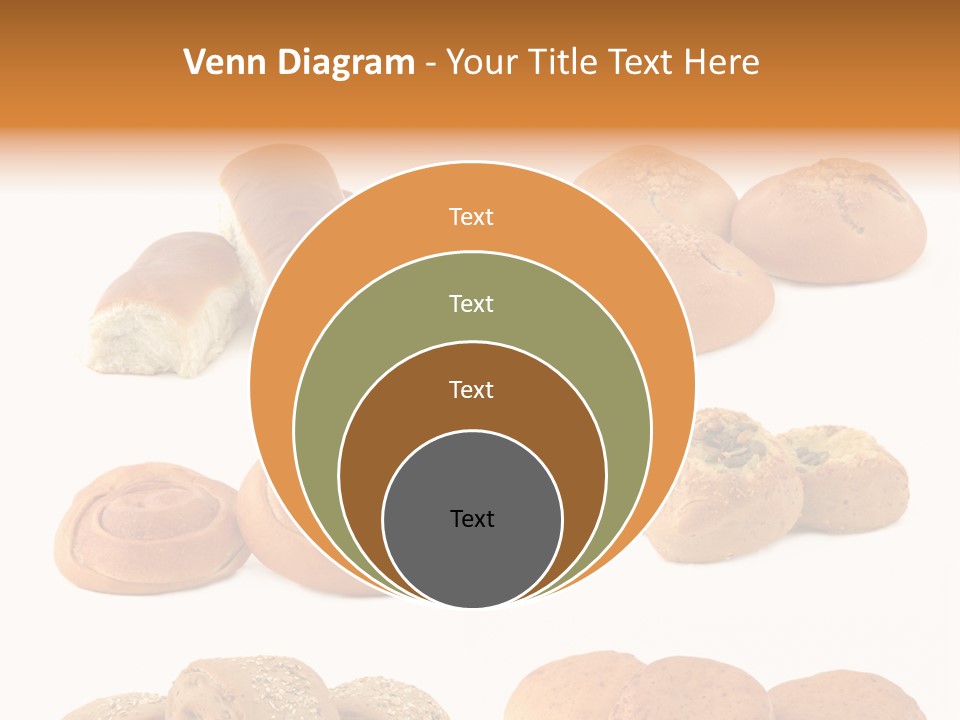 Brown Yeast Bagels PowerPoint Template