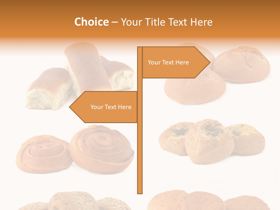 Brown Yeast Bagels PowerPoint Template