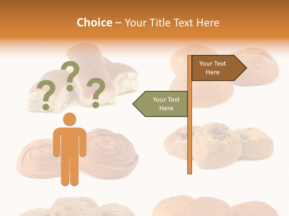 Brown Yeast Bagels PowerPoint Template