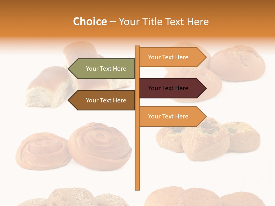 Brown Yeast Bagels PowerPoint Template