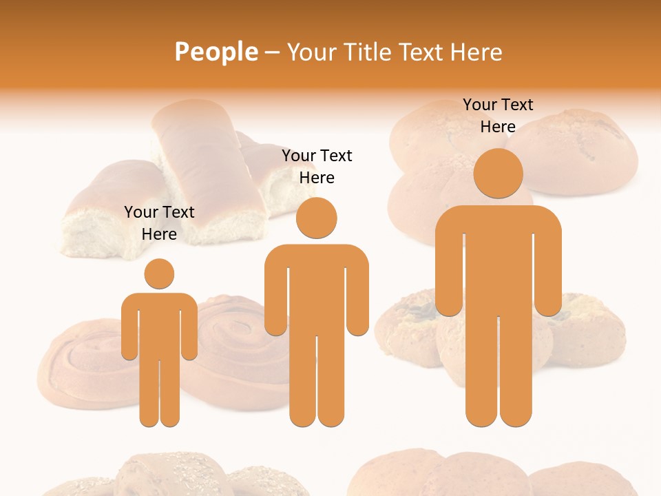 Brown Yeast Bagels PowerPoint Template