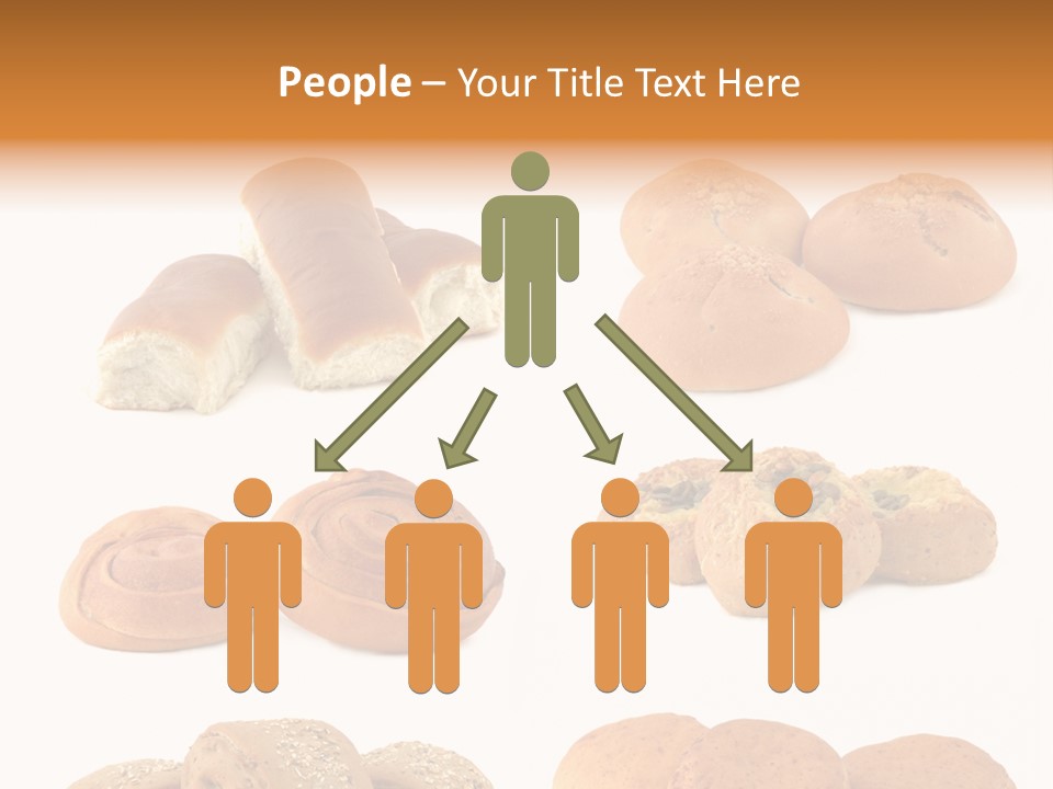 Brown Yeast Bagels PowerPoint Template