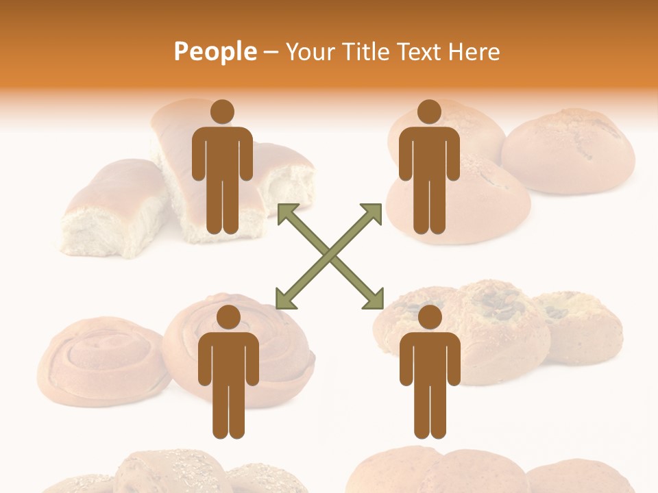 Brown Yeast Bagels PowerPoint Template