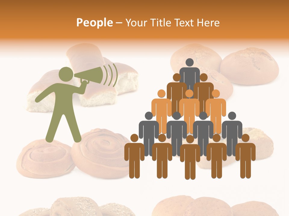 Brown Yeast Bagels PowerPoint Template