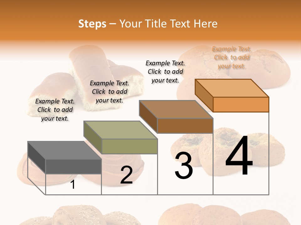 Brown Yeast Bagels PowerPoint Template
