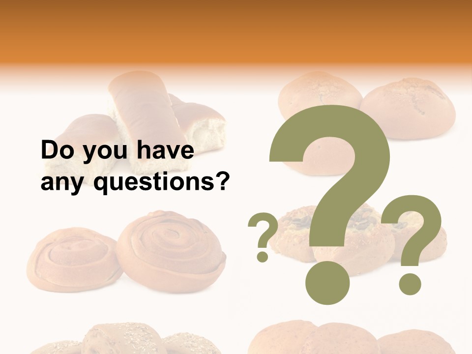 Brown Yeast Bagels PowerPoint Template