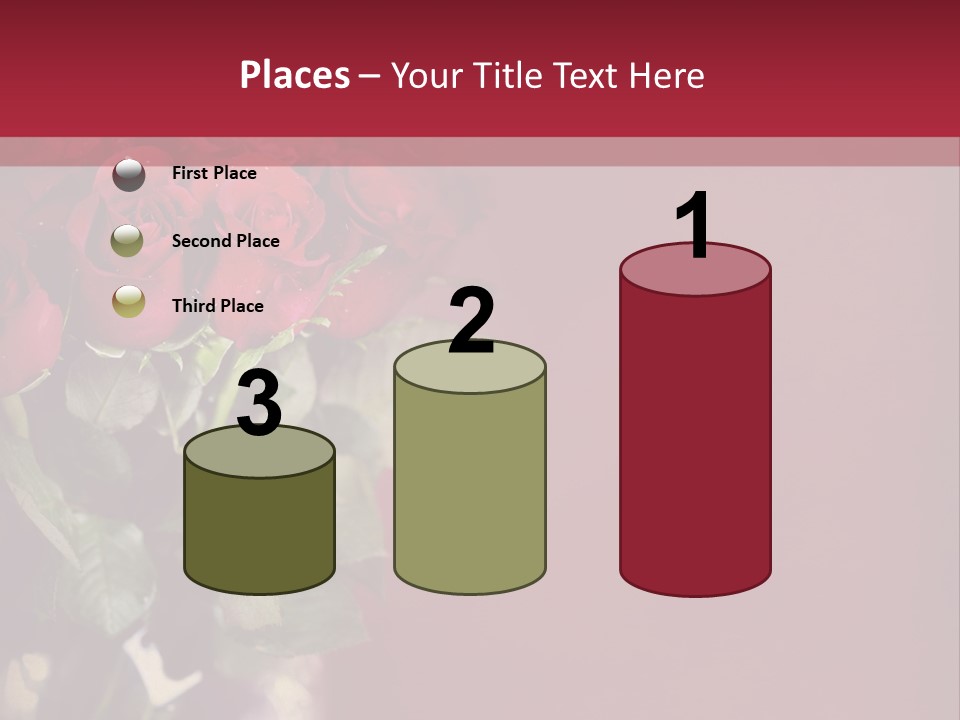 Romantic Color Vase PowerPoint Template