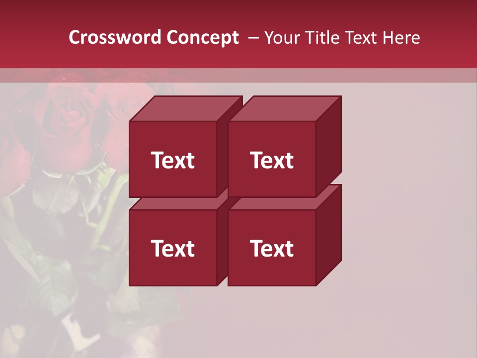 Romantic Color Vase PowerPoint Template