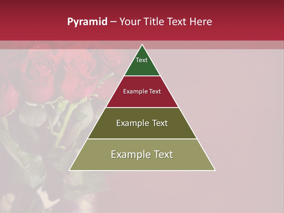 Romantic Color Vase PowerPoint Template