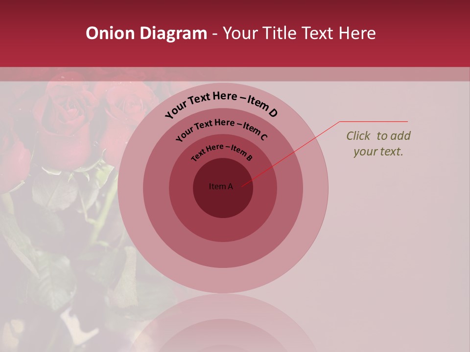 Romantic Color Vase PowerPoint Template