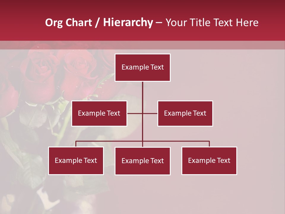 Romantic Color Vase PowerPoint Template