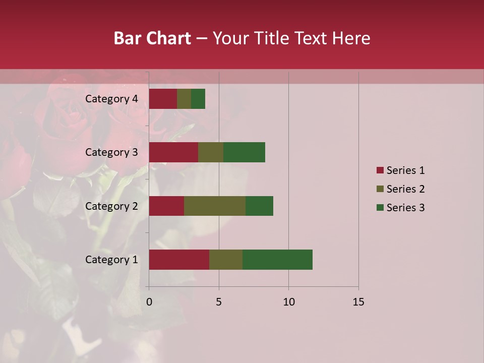 Romantic Color Vase PowerPoint Template