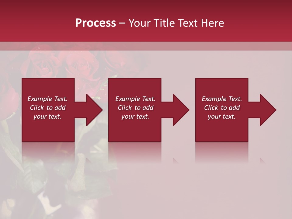 Romantic Color Vase PowerPoint Template