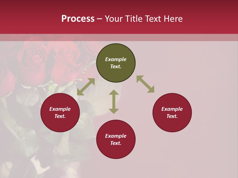 Romantic Color Vase PowerPoint Template