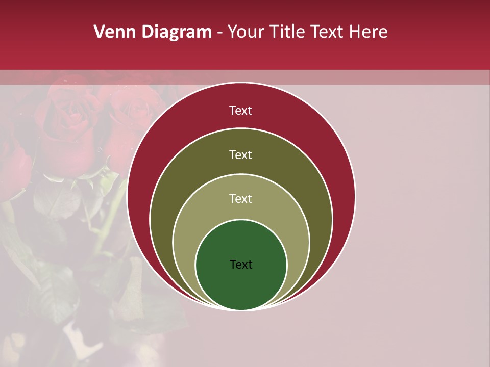 Romantic Color Vase PowerPoint Template