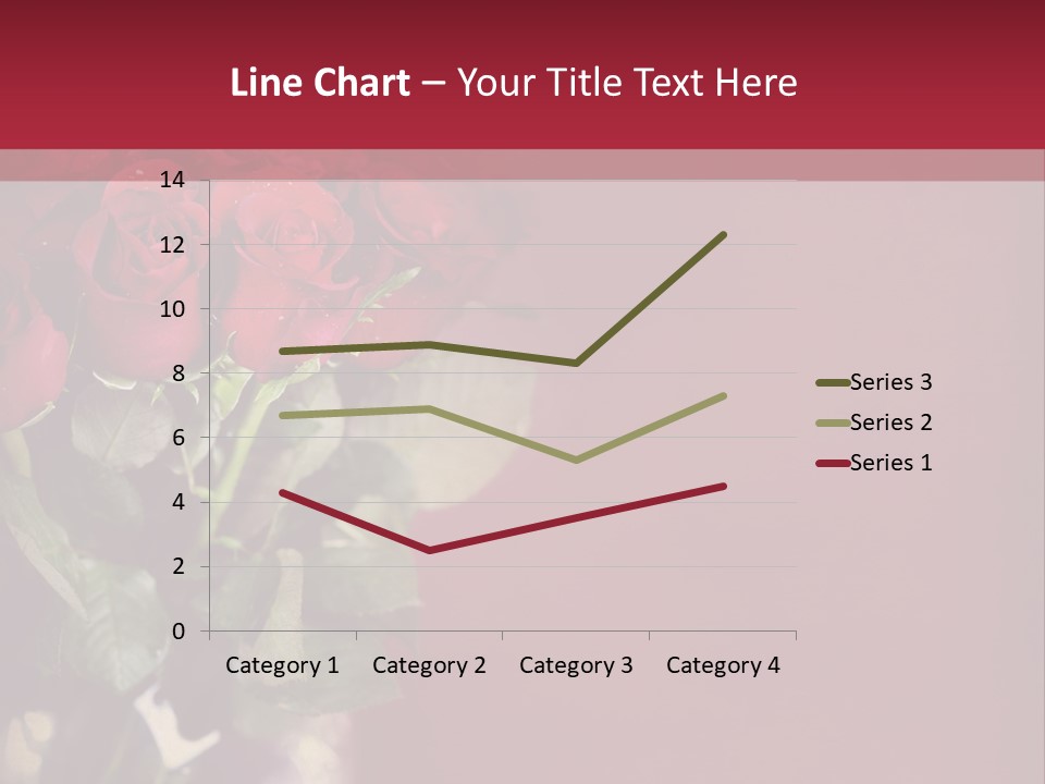 Romantic Color Vase PowerPoint Template