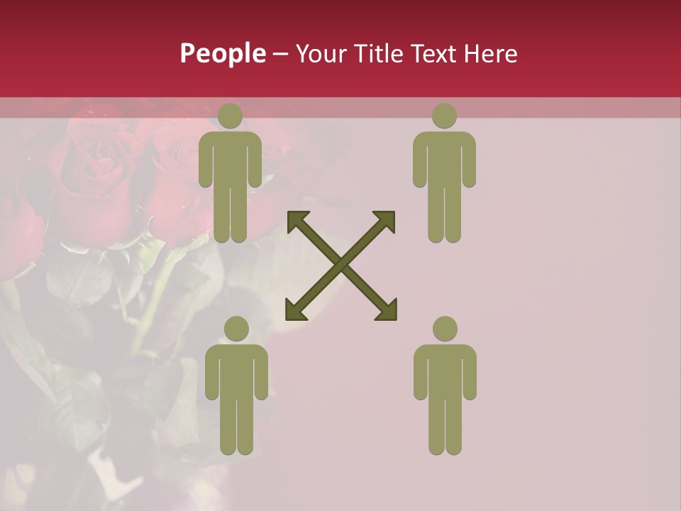 Romantic Color Vase PowerPoint Template