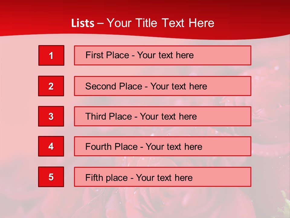 Blossom Sensual Romance PowerPoint Template