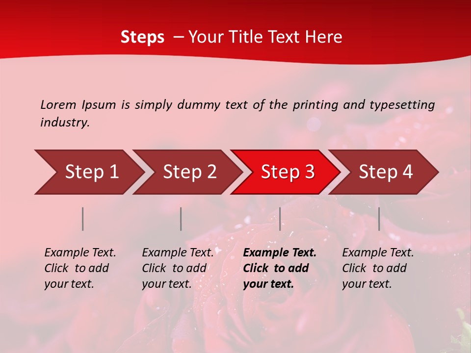 Blossom Sensual Romance PowerPoint Template