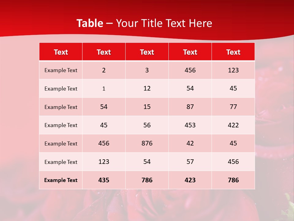 Blossom Sensual Romance PowerPoint Template
