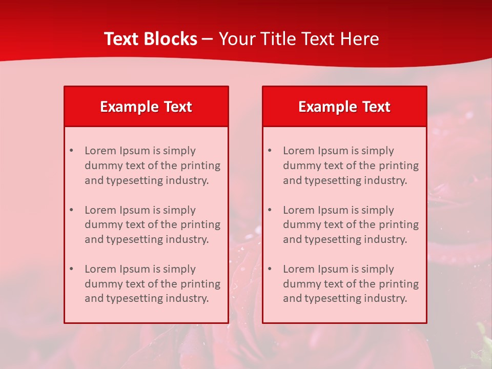 Blossom Sensual Romance PowerPoint Template