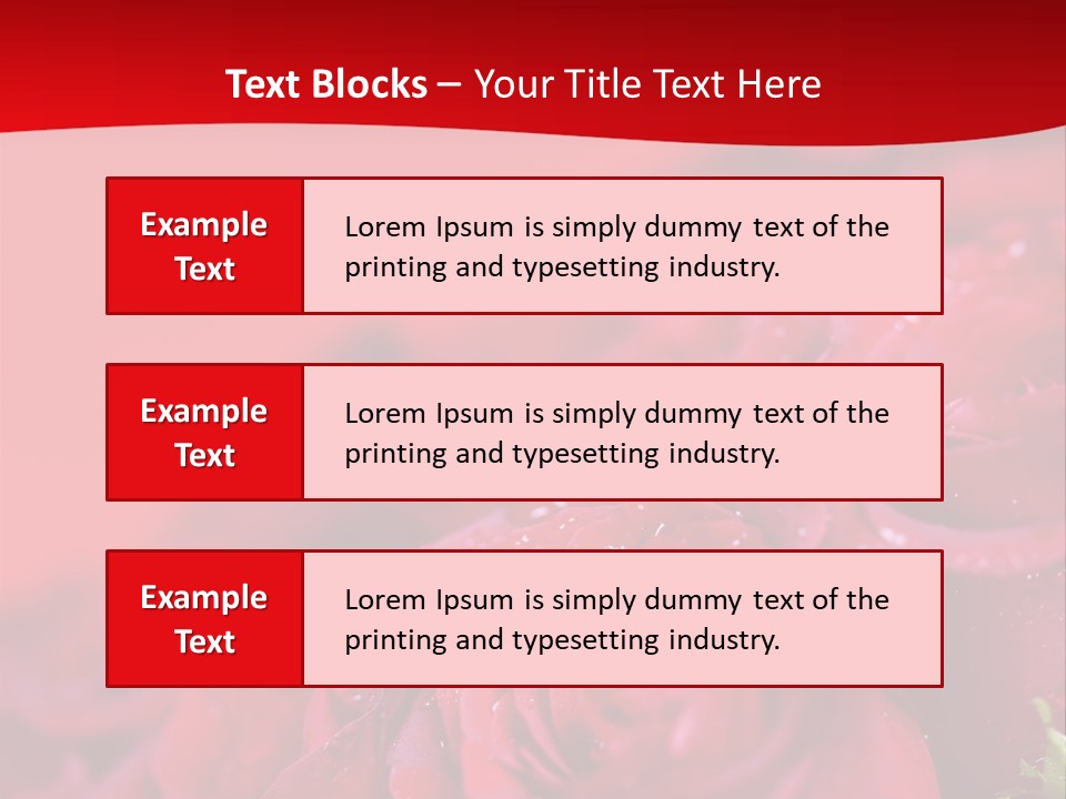 Blossom Sensual Romance PowerPoint Template