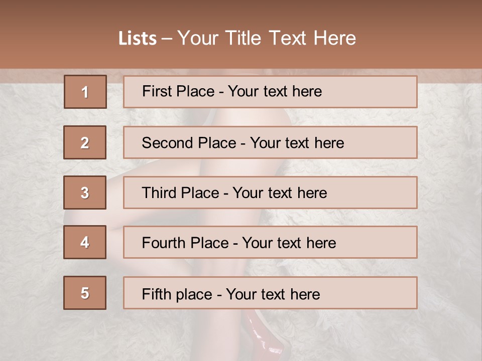 Conference Li Ten Character PowerPoint Template