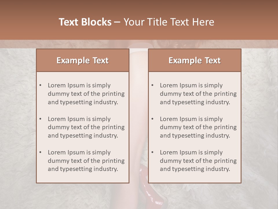 Conference Li Ten Character PowerPoint Template