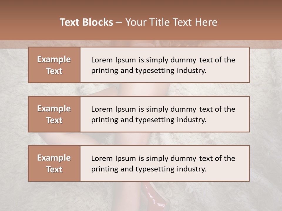 Conference Li Ten Character PowerPoint Template