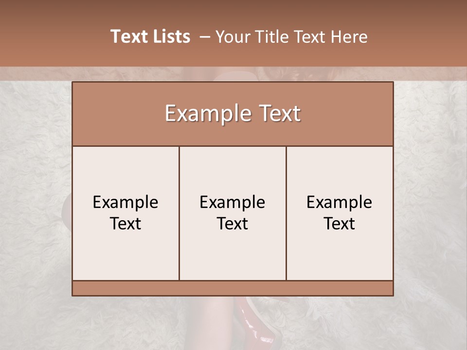 Conference Li Ten Character PowerPoint Template