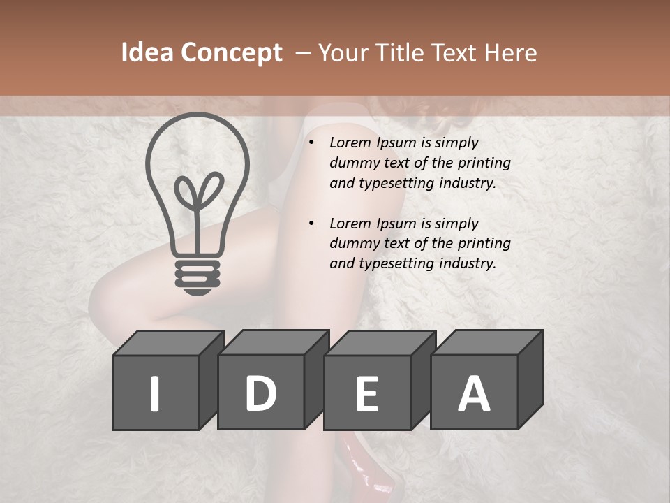 Conference Li Ten Character PowerPoint Template